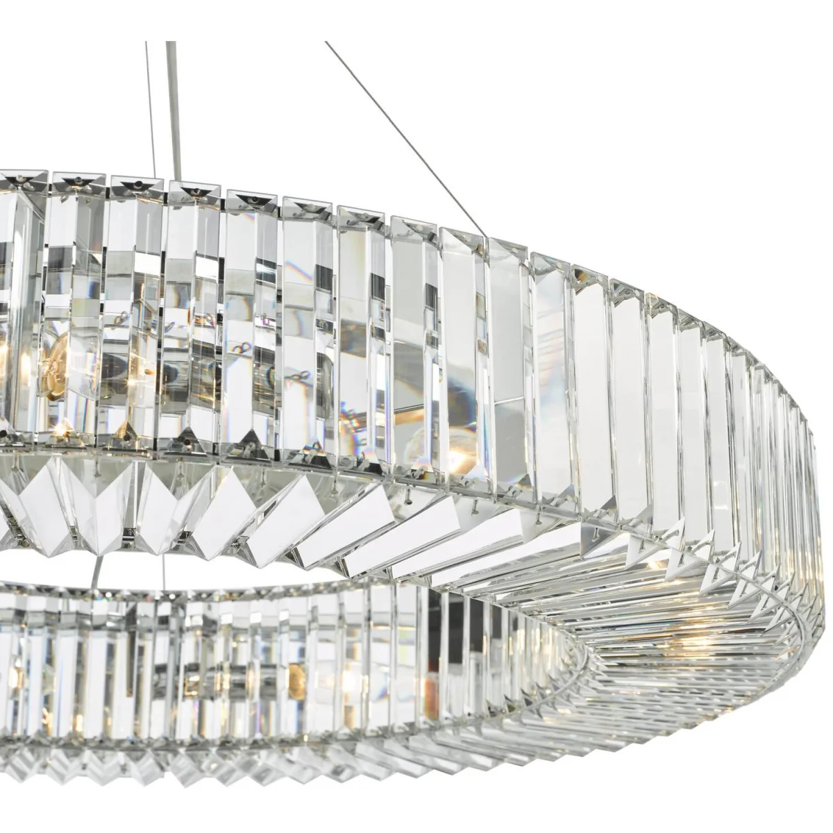 Teyana 9 Light Pendant Polished Chrome Crystal - neutral – image 3