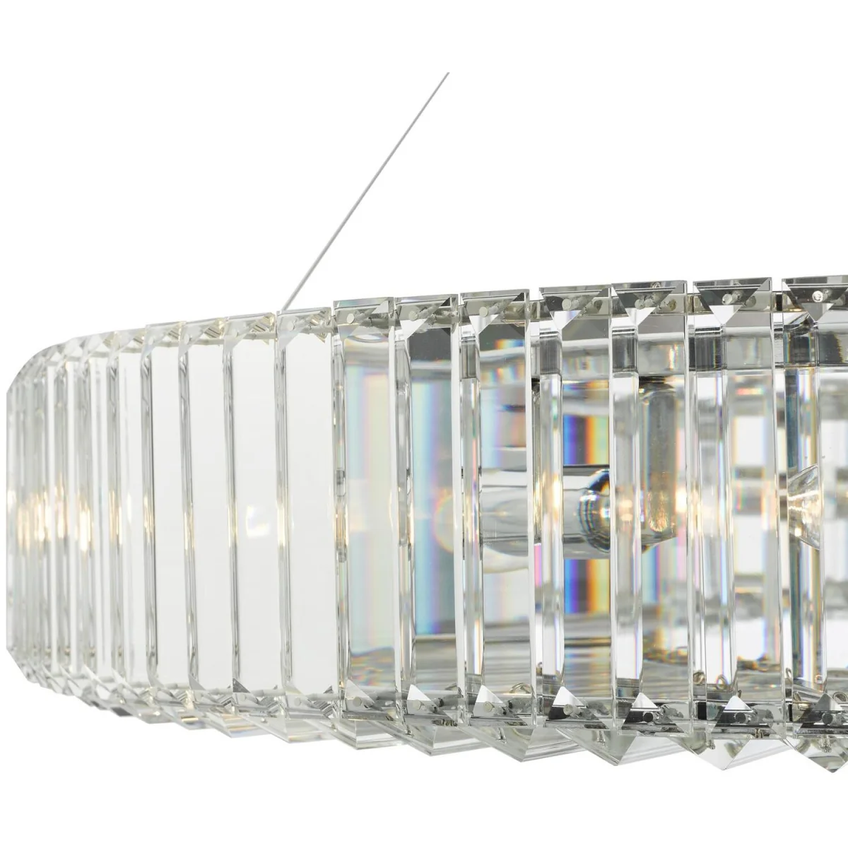 Teyana 9 Light Pendant Polished Chrome Crystal - neutral – image 4