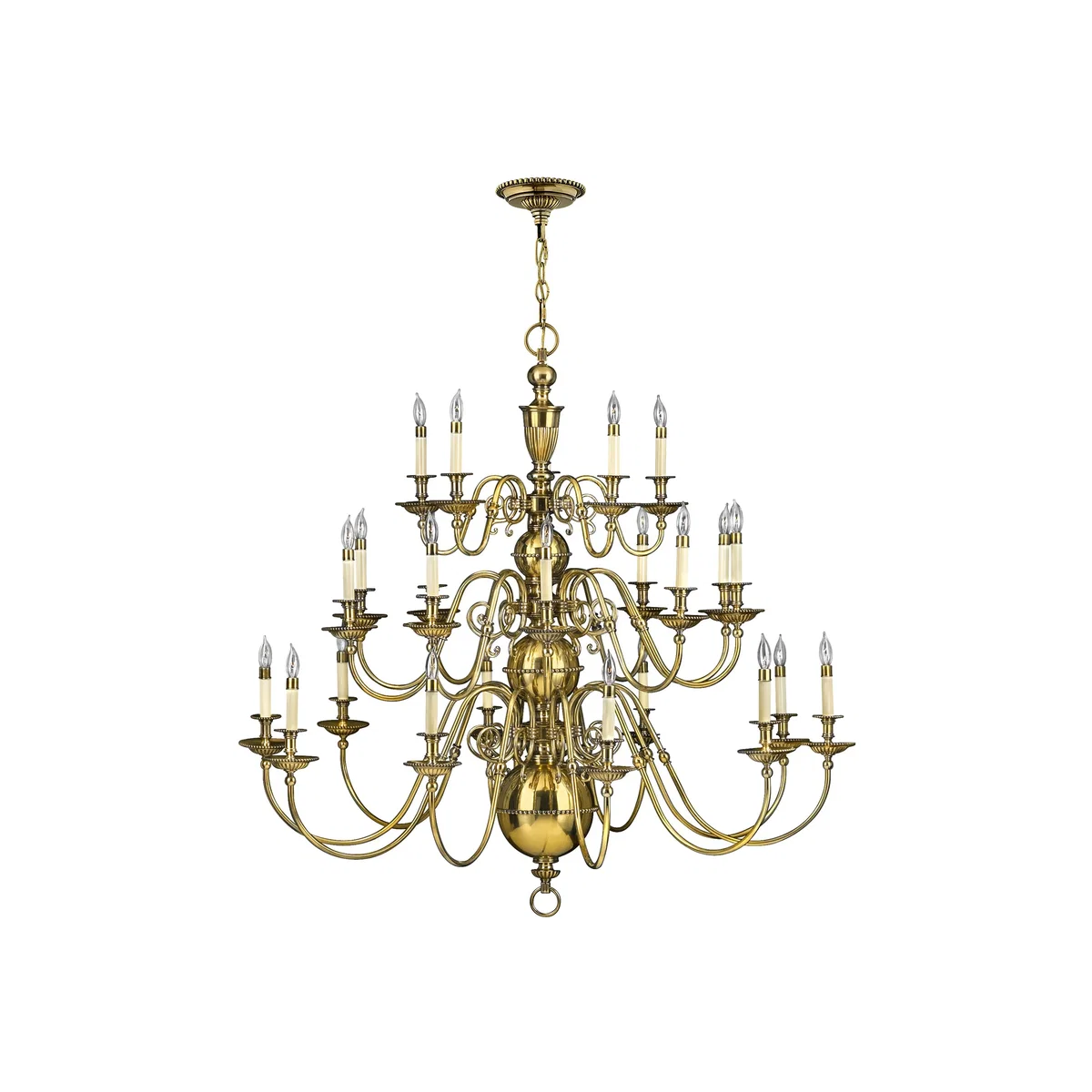 Cambridge Chandelier Brass - Brass – image 1