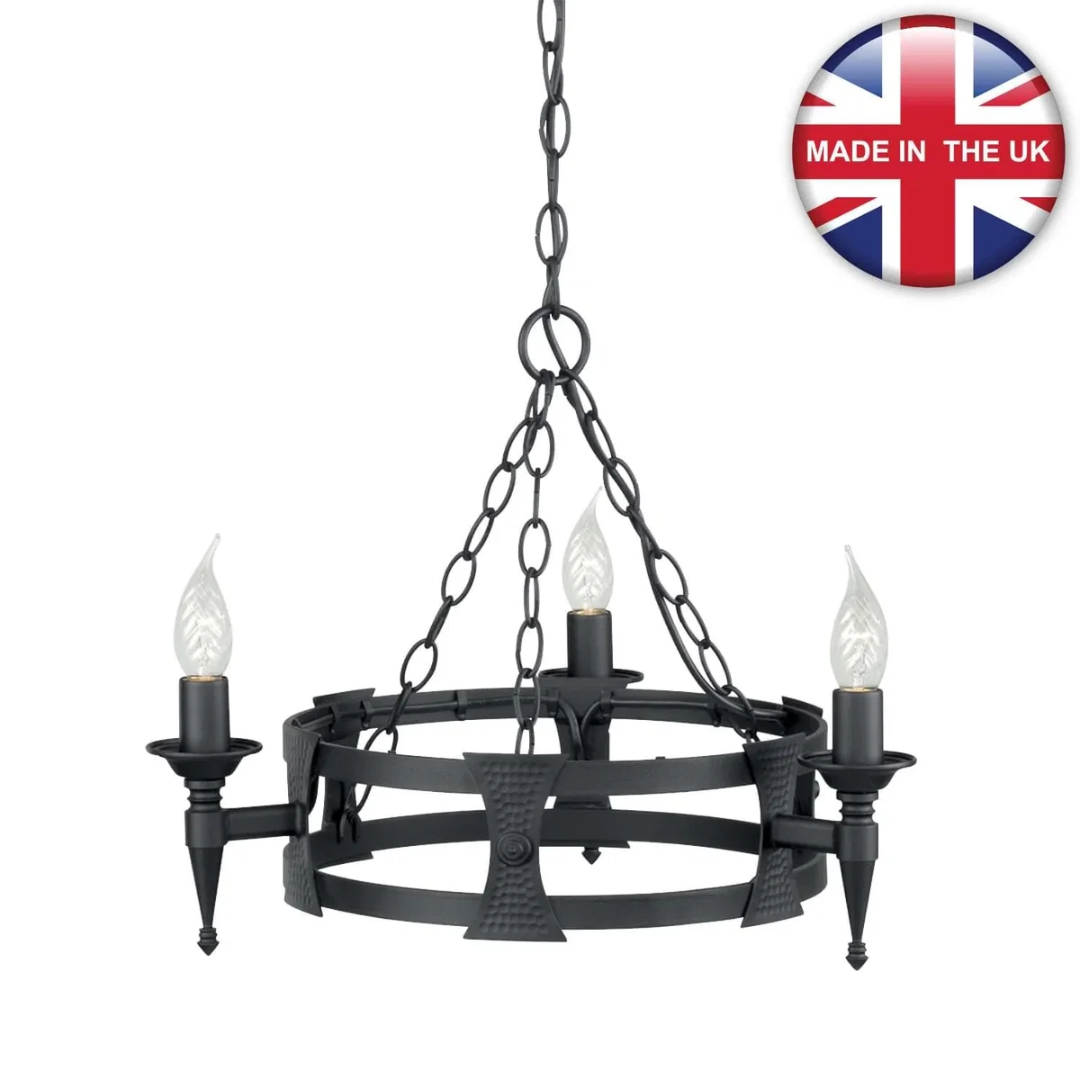 Saxon Chandelier Black - Black – image 2