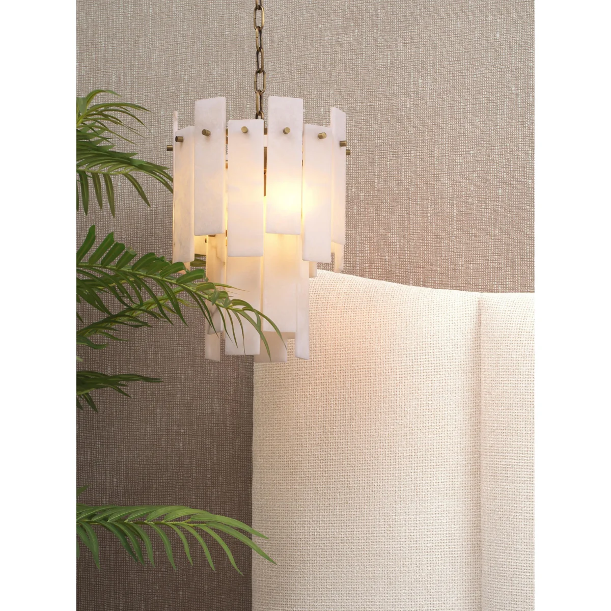 Alabaster Chandelier Acedevo – image 2