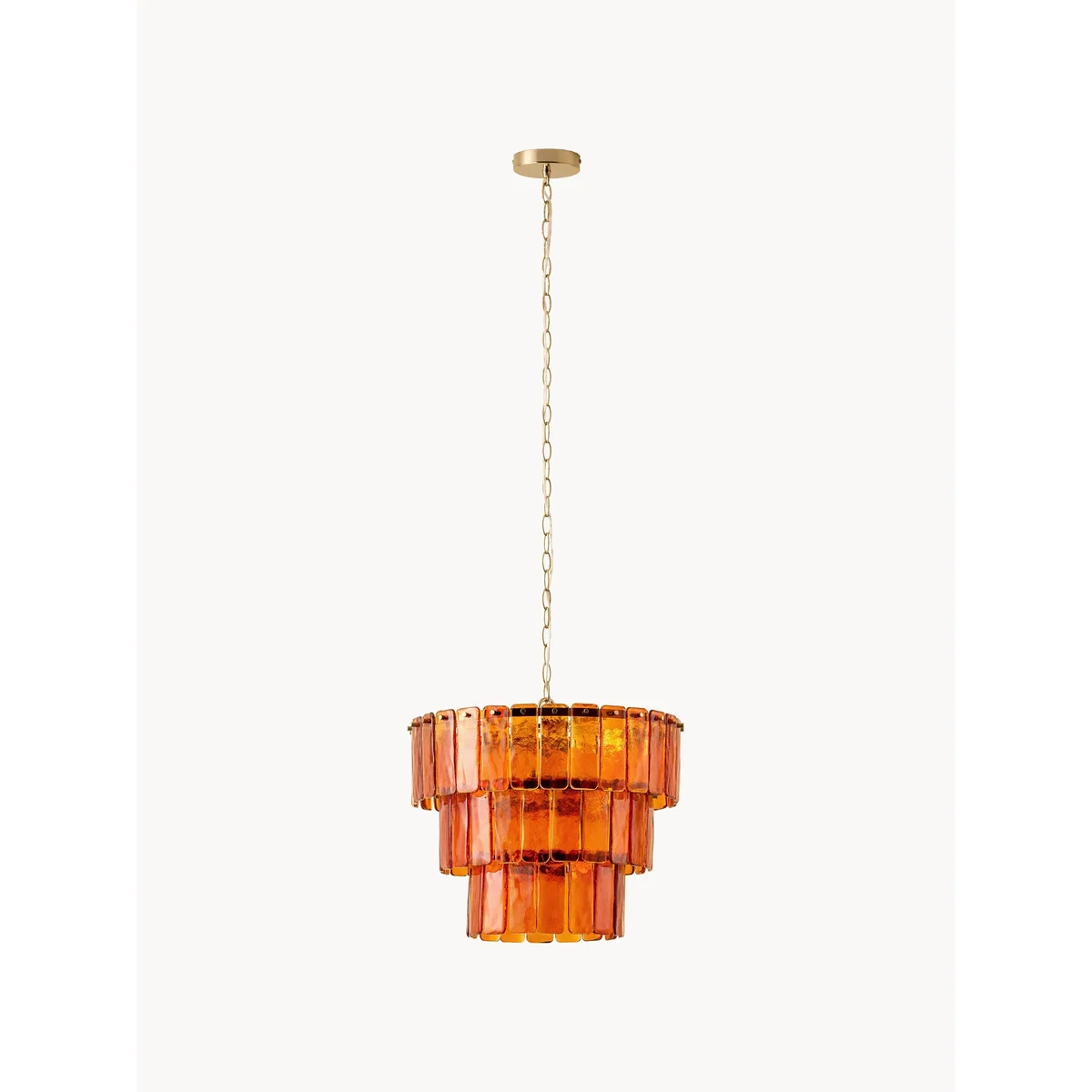 Handmade Chandelier Amber – image 3