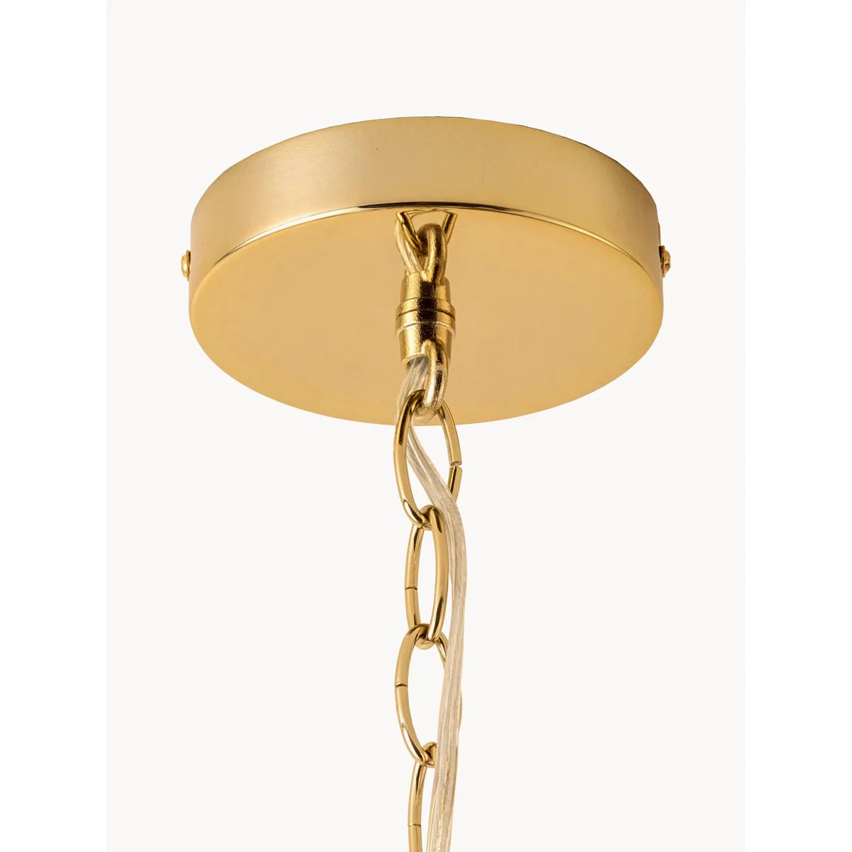 Handmade Chandelier Amber – image 4