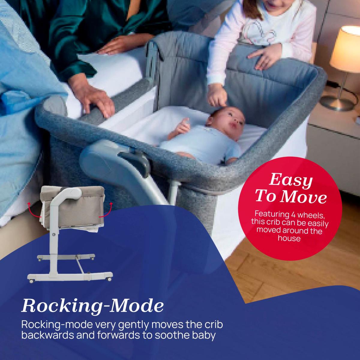 Chicco Next 2 Me Magic Evolution Crib – image 4