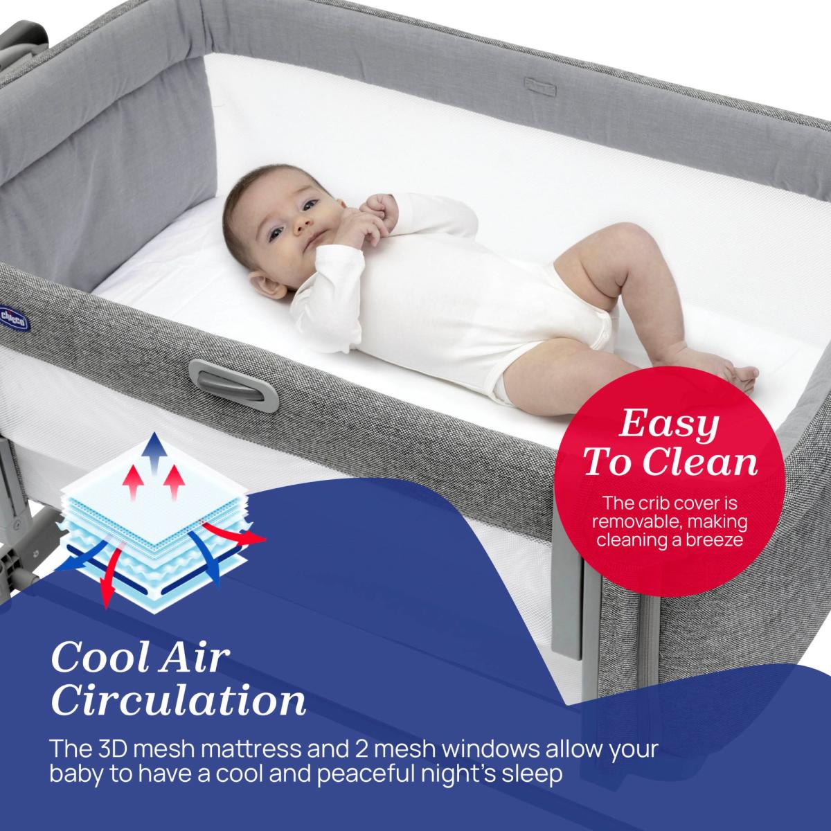 Chicco Next 2 Me Magic Evolution Crib – image 6