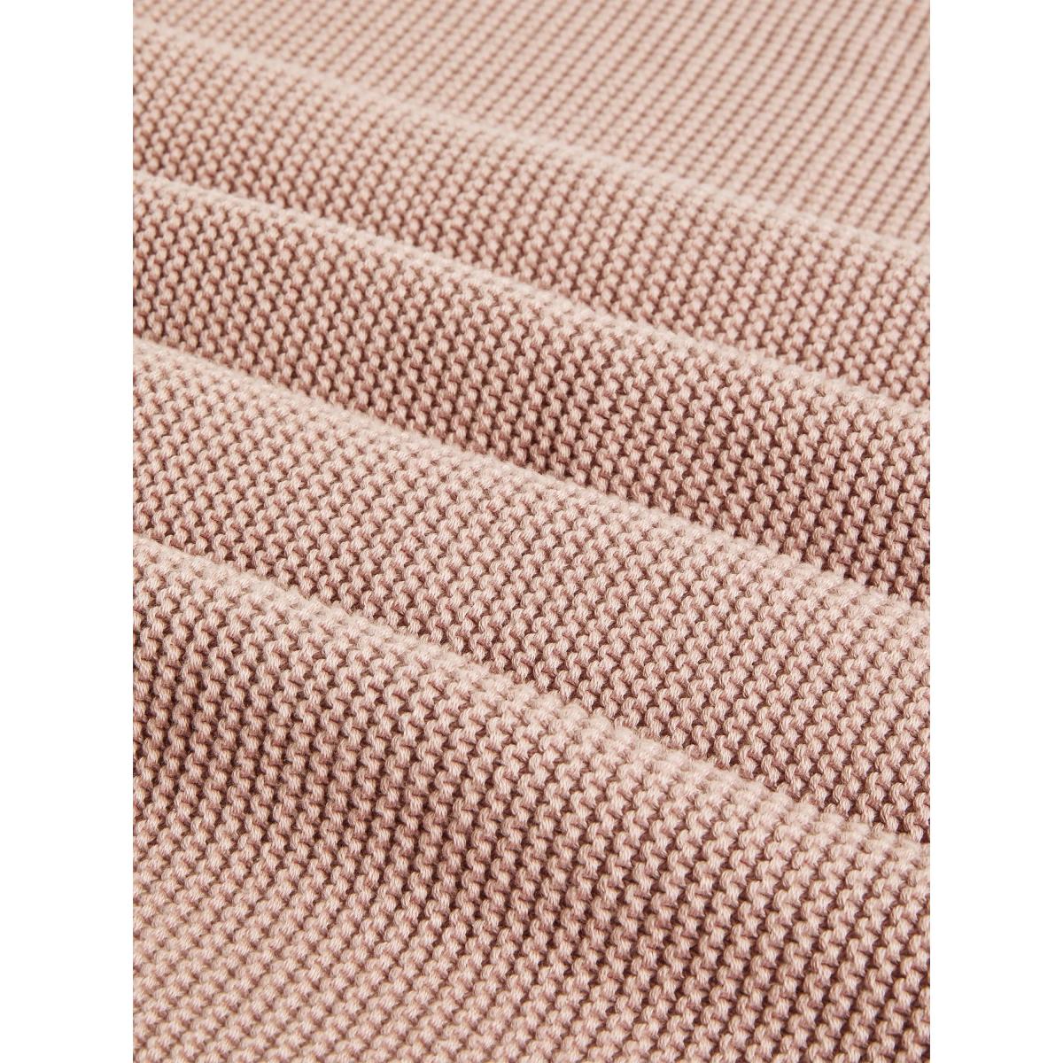 John Lewis Knitted Cotton Blanket, 100 x 80cm – image 3