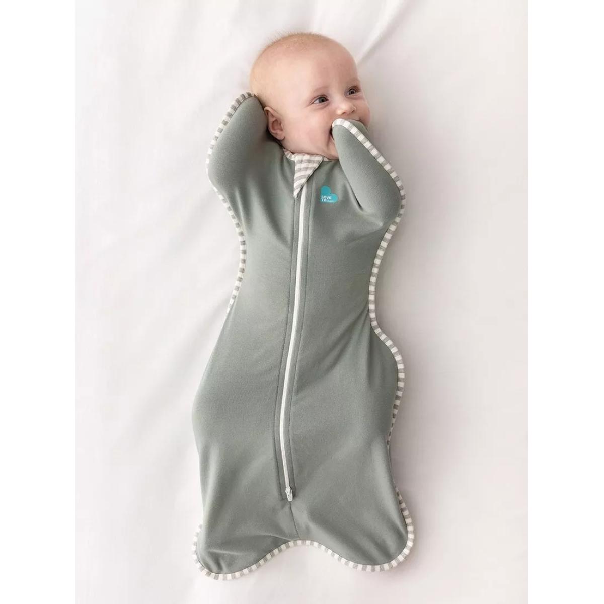 Love to Dream Swaddle Up Original Baby Sleeping Bag, 0.5 Tog, Grey – image 2