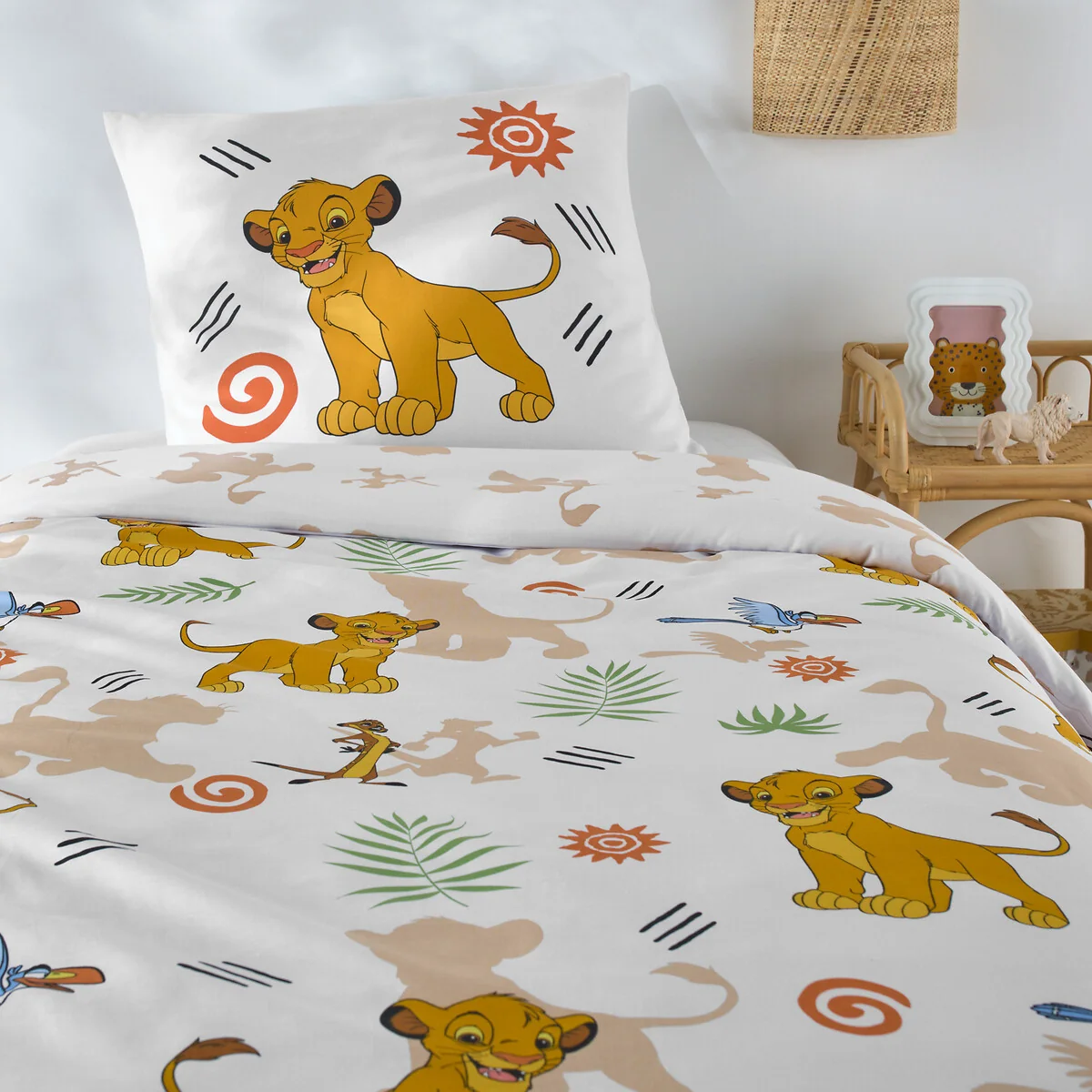Disney Child's Bed Linen Set in Cotton with Lion King Pampa – image 2