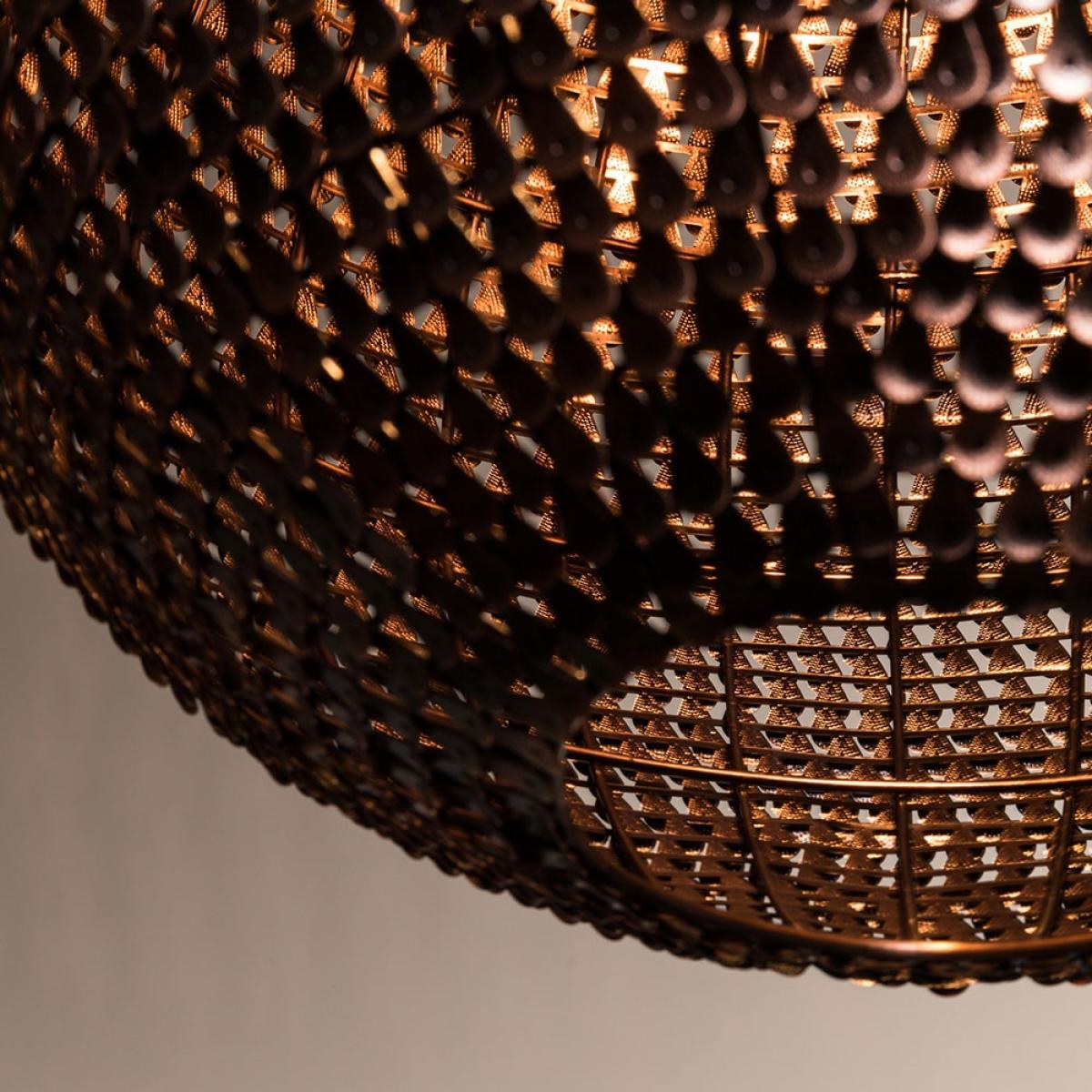Dutchbone Cooper Round Pendant Lamp - Medium – image 6