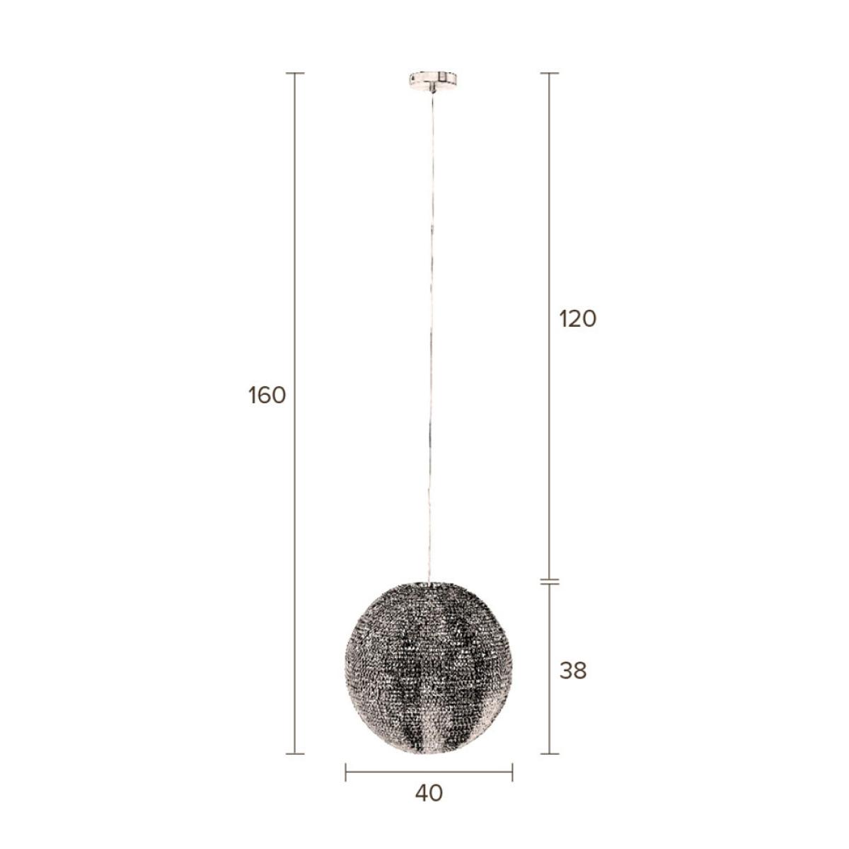 Dutchbone Cooper Round Pendant Lamp - Medium – image 9