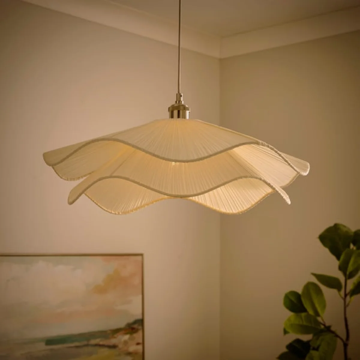 Lilly Two Tier Easy Fit Lamp Shade – image 2
