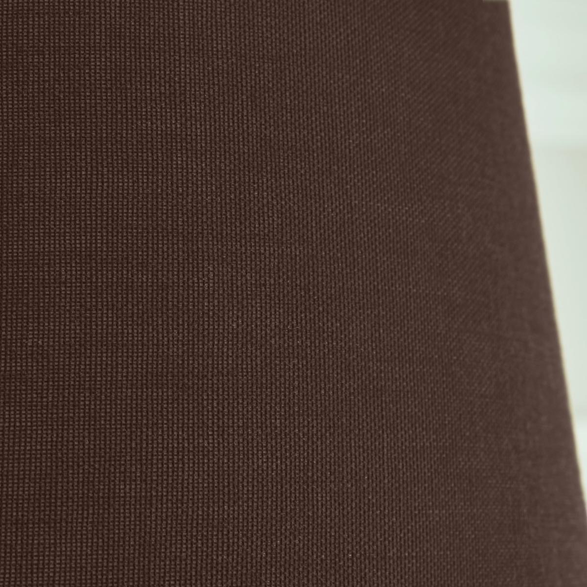 Luna Tapered Lamp Shade Bitter Chocolate (Brown) – image 4