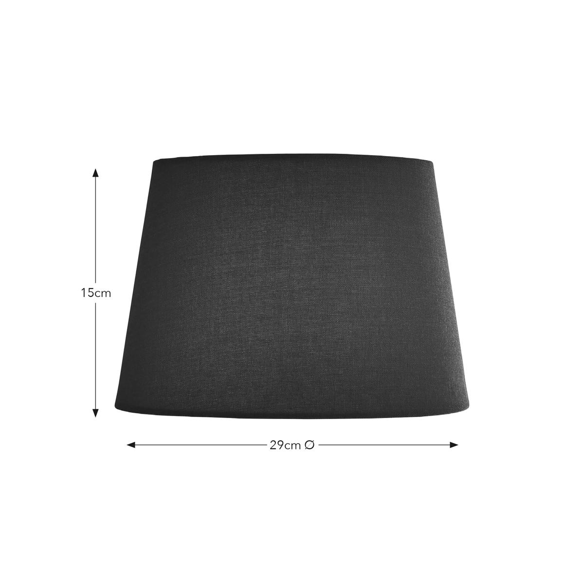 Luna Tapered Lamp Shade Bitter Chocolate (Brown) – image 6