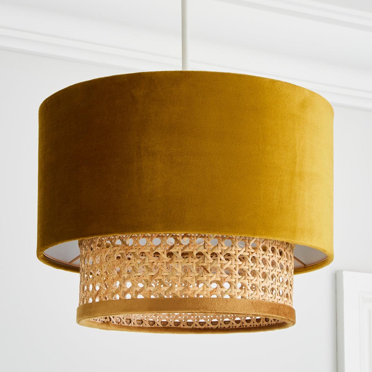 Nova Velvet Cane 30cm 2 Tier Shade Ochre – image 2
