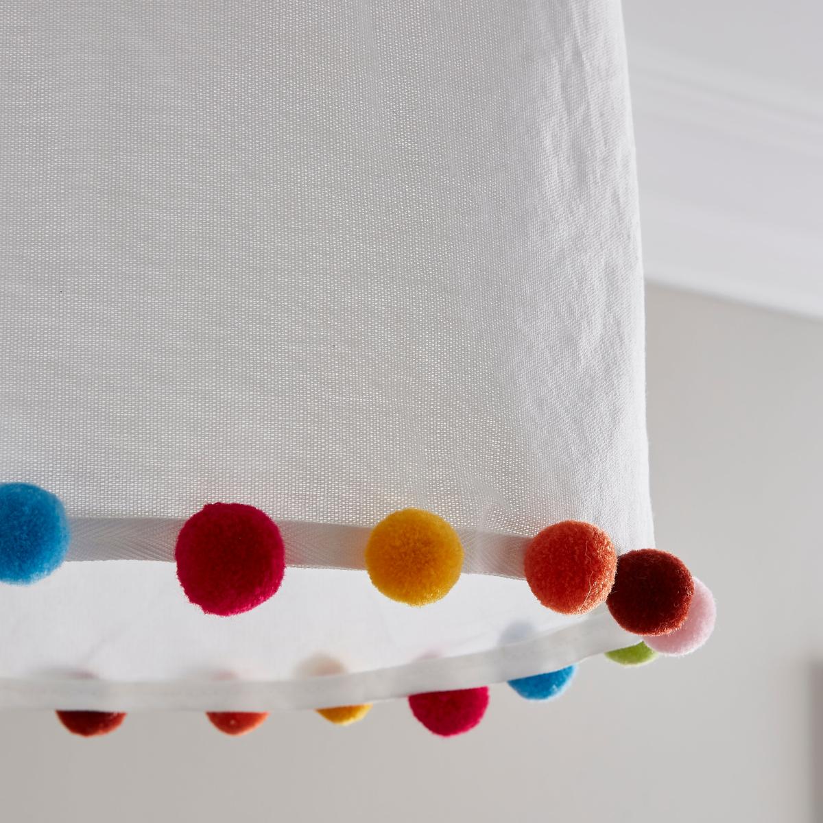 Palani Polyester Pom Pom Light Shade White – image 3