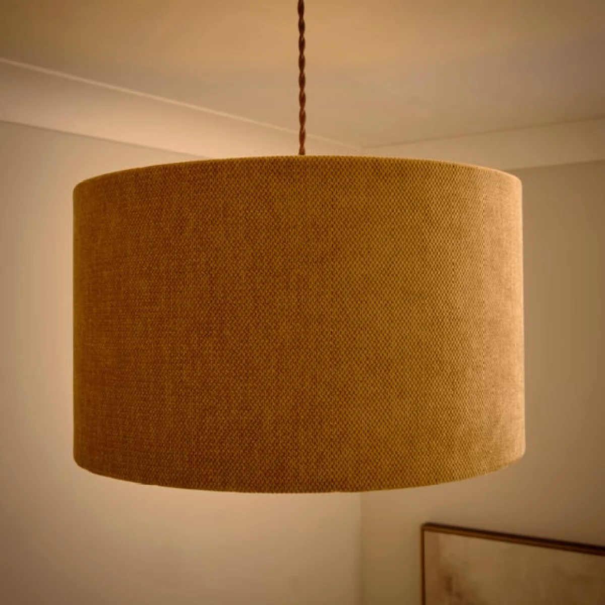 Chenille Easy Fit Lamp Shade – image 2