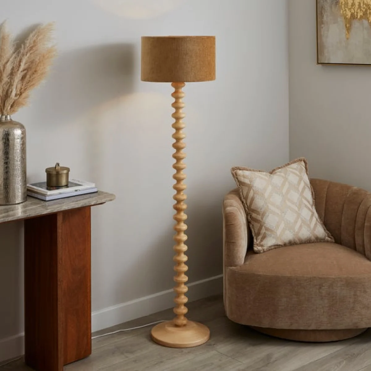 Chenille Easy Fit Lamp Shade – image 3