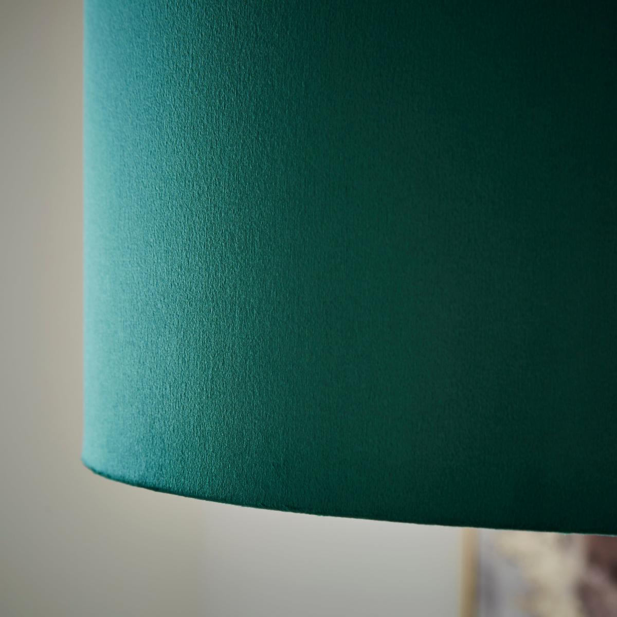 Nesa Shallow Velvet Lamp Shade Bottle (Green) – image 3