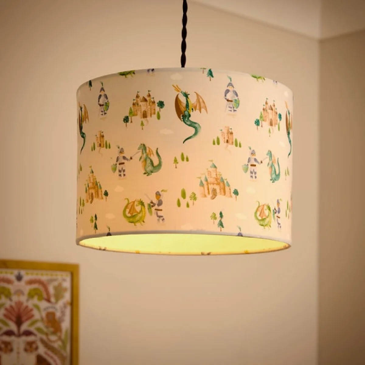 Knight Time Tales Easy Fit Lamp Shade – image 2