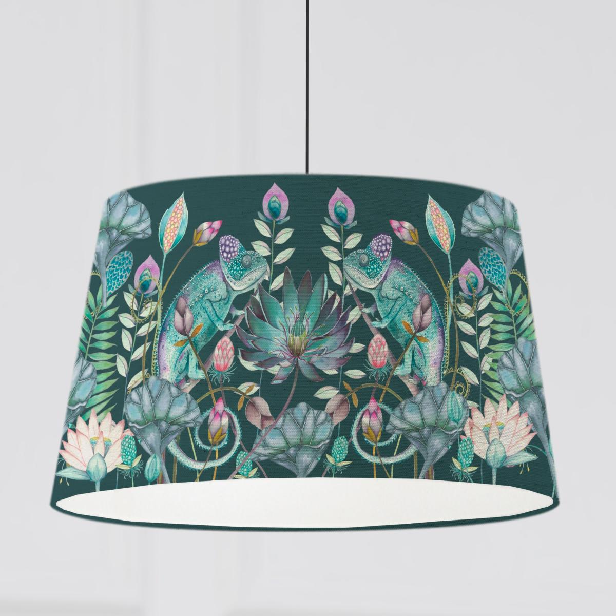 Osawi Tapered Lamp Shade Osawi Emerald Green – image 1