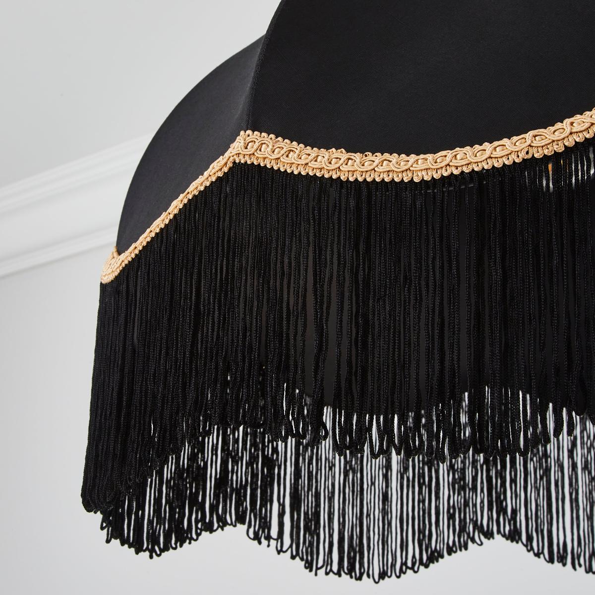 Carmona Lamp Shade 45cm Black Black – image 3