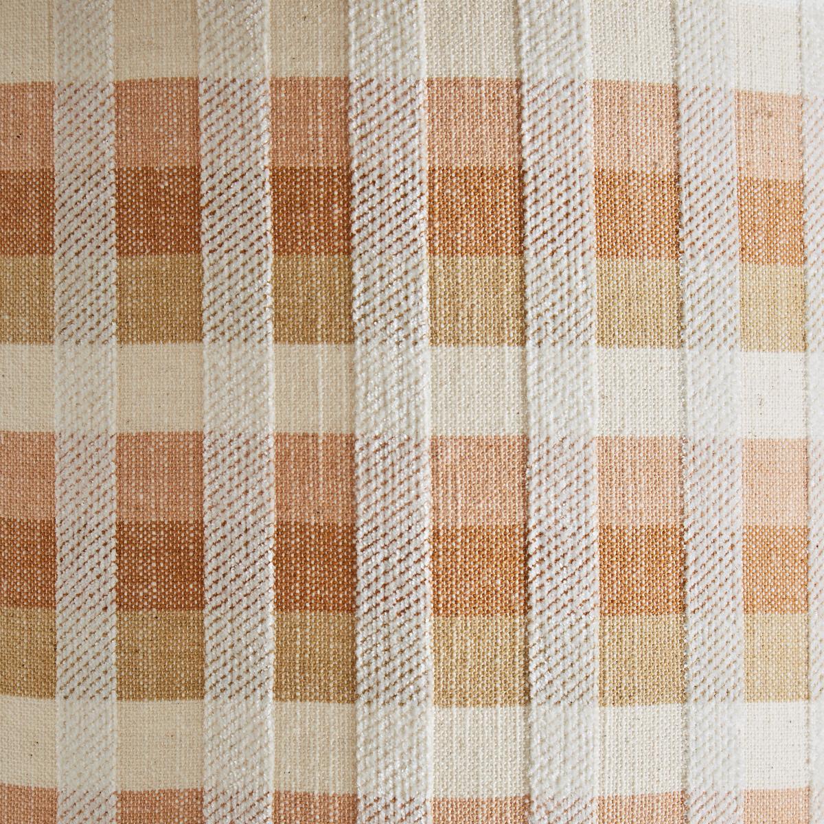 Check Tassel Lamp Shade Natural – image 2