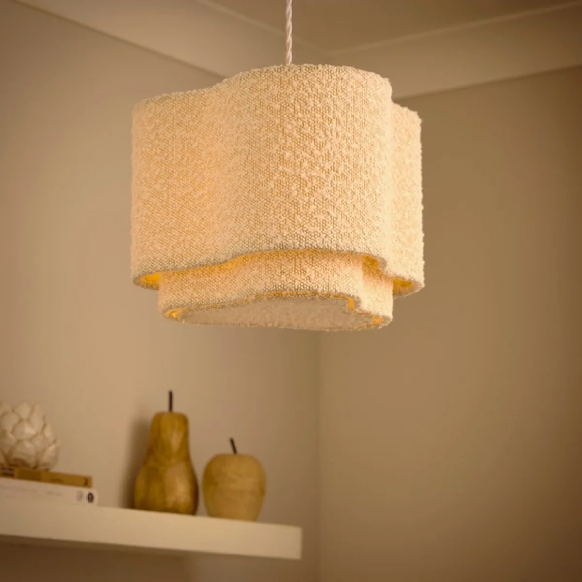 Boucle Puddle Easy Fit Lamp Shade – image 2