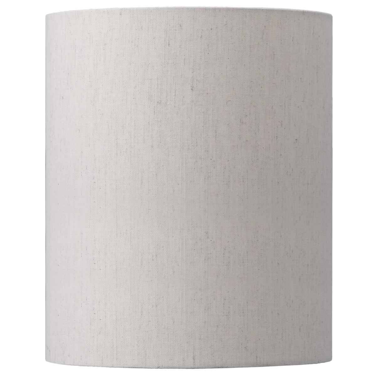 Plain Cylinder Lamp Shade Linen (Cream) – image 2