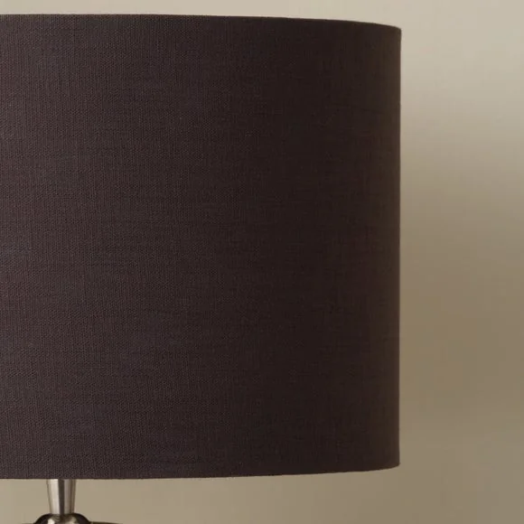 Pacific Lifestyle Lino Self Lined Linen Cylinder Lampshade – image 4