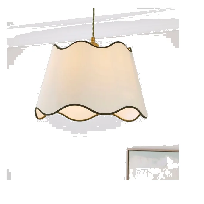 Scalloped Edge Easy Fit Lamp Shade – image 1