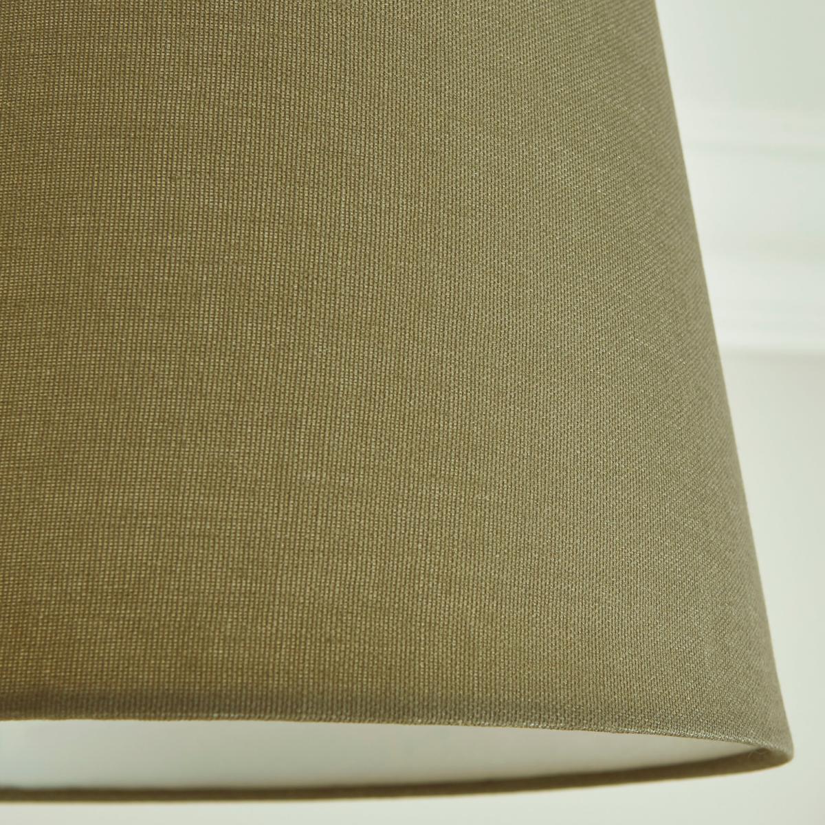Luna Tapered Lamp Shade Olive – image 3