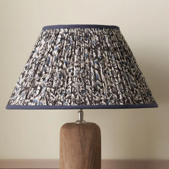 Pacific Lifestyle Ornella Floral Mushroom Pleat Empire Lamp Shade – image 1
