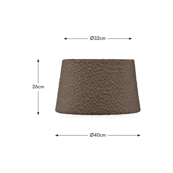 Pacific Lifestyle Martigues Boucle Tapered Lampshade – image 10