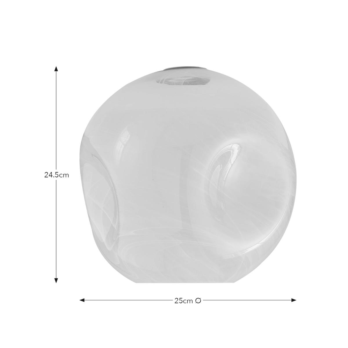 Marble Art Deco Easy Fit Pendant Shade – image 4