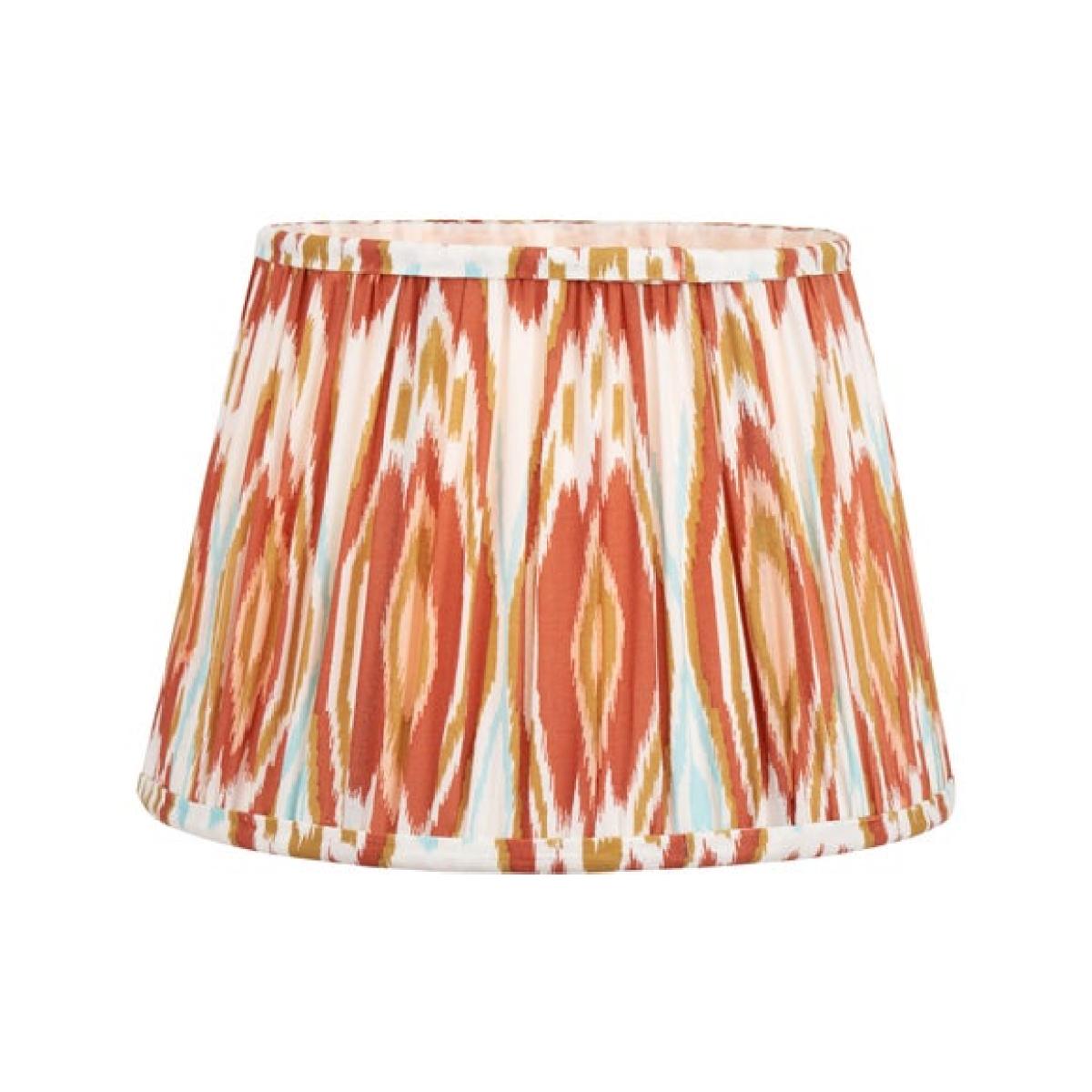 Pacific Lifestyle Izara Ikat Pleated Tapered Lamp Shade – image 4