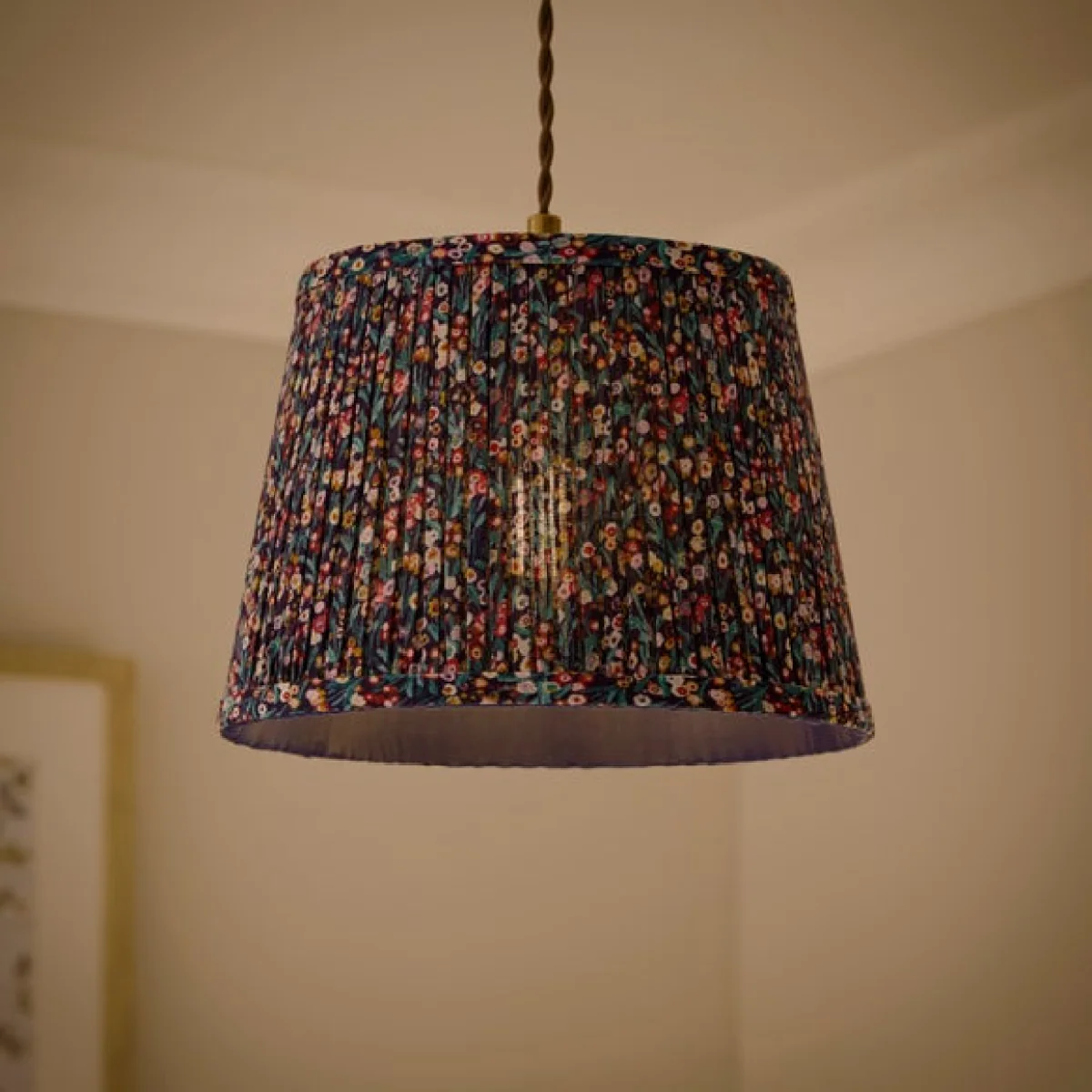 Polly Pleated Easy Fit Tapered Lamp Shade – image 2