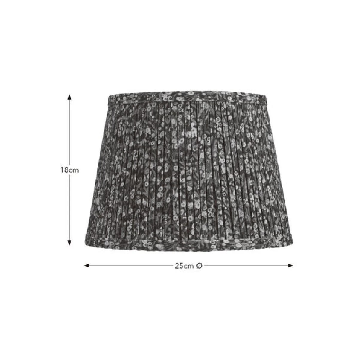Polly Pleated Easy Fit Tapered Lamp Shade – image 6