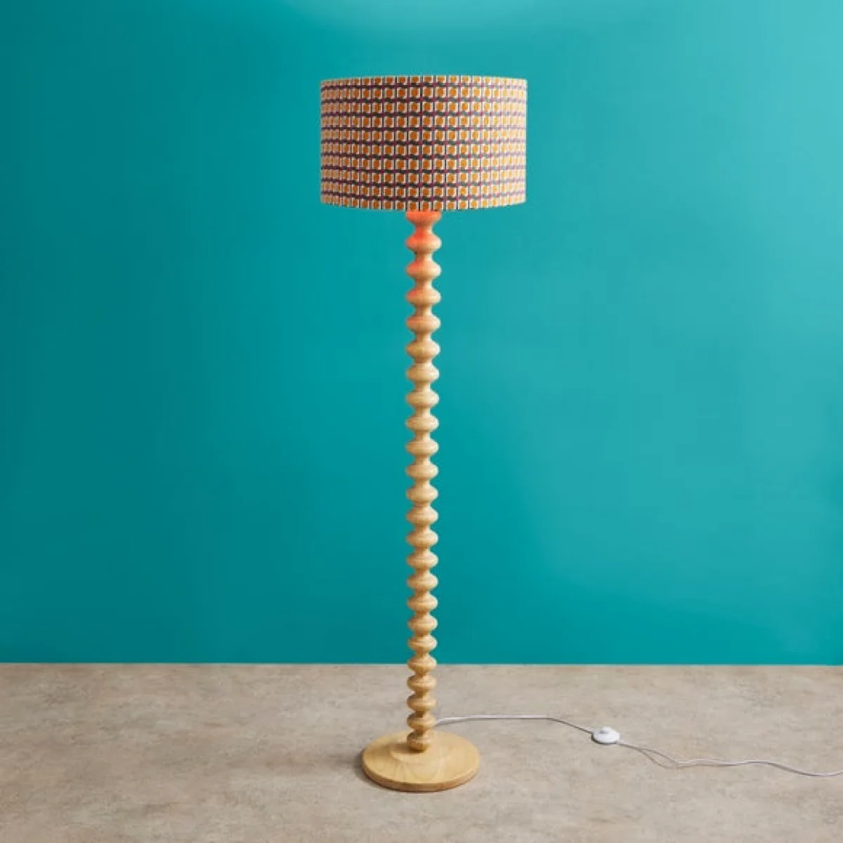 Yinka Ilori Sweet Flows Easy Fit Drum Lamp Shade – image 3