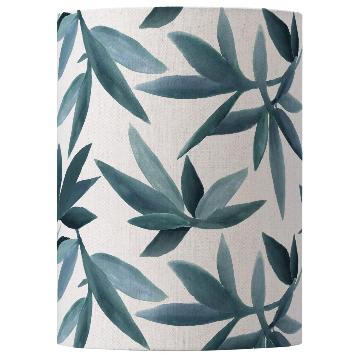 Silverwood Mini Print Cylinder Lamp Shade Silverwood River Blue – image 2