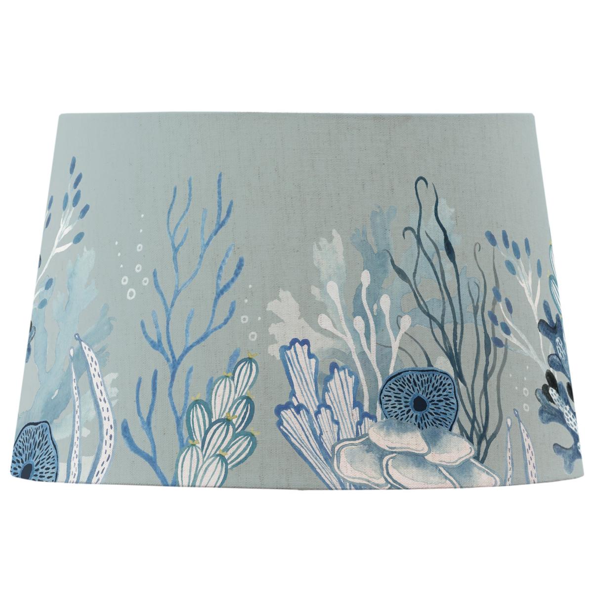 Coralie Cylinder Lamp Shade Coralie Seafoam Blue – image 2