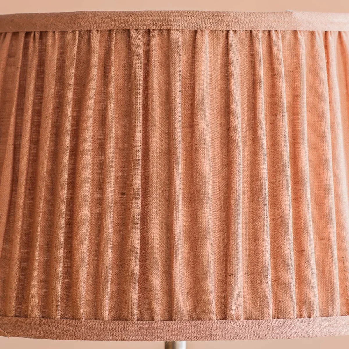 Graham and Green Dusty Pink Pleated Straight Empire Lampshade - 16 inch – image 2