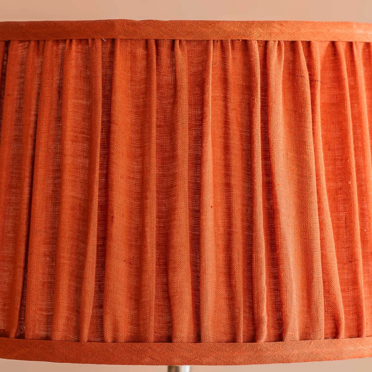 Graham and Green Rust Pleated Straight Empire Lampshade - 14 inch – image 2