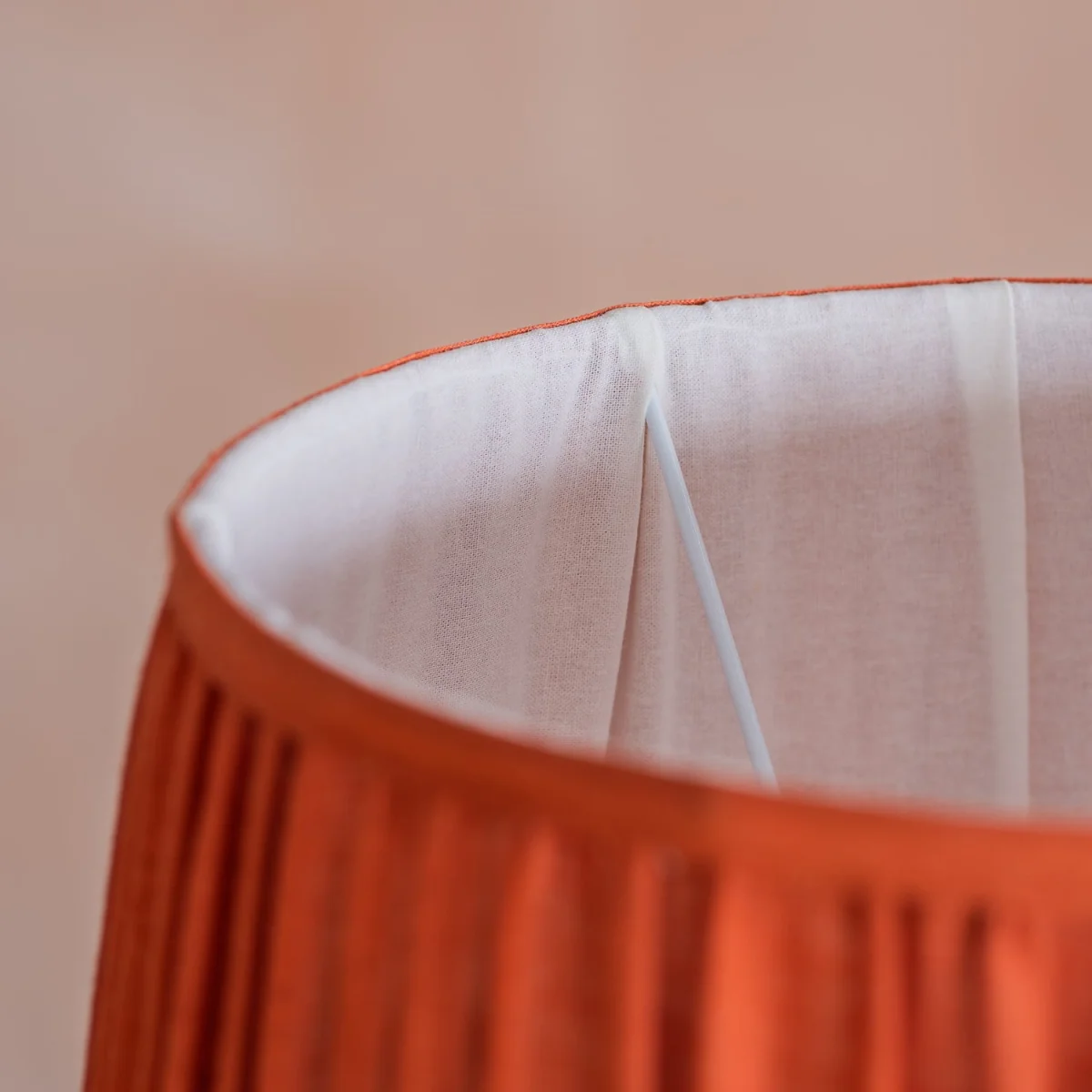 Graham and Green Rust Pleated Straight Empire Lampshade - 14 inch – image 3