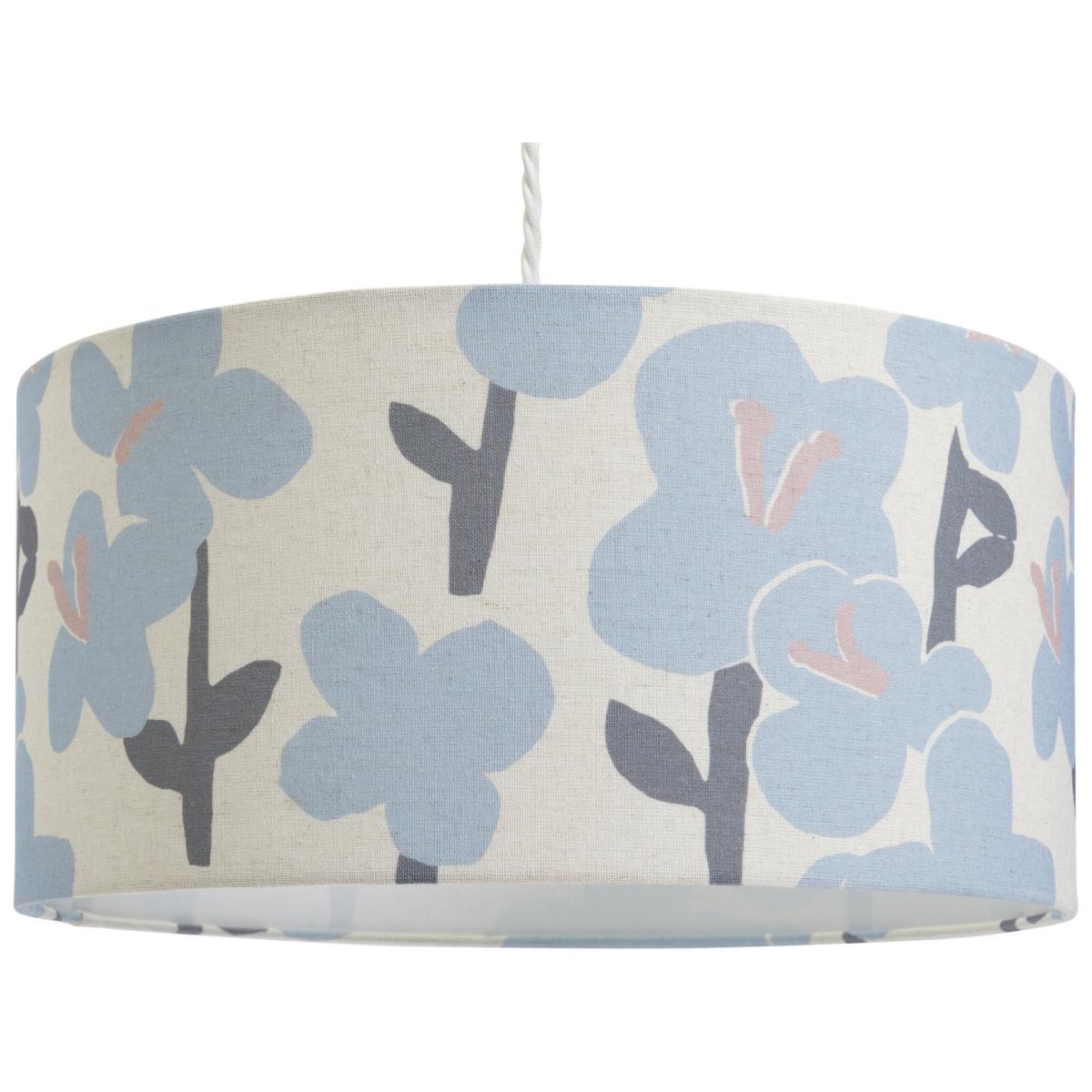 Habitat 20x40cm Linen Floral Printed Shade - Multicoloured – image 3