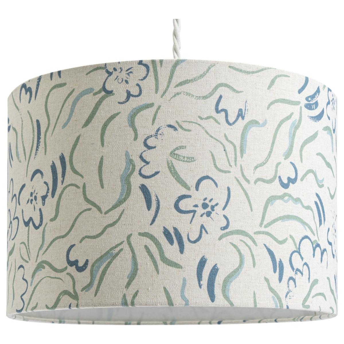 Habitat 30x20cm Floral Printed Drum Shade - Multicoloured – image 4