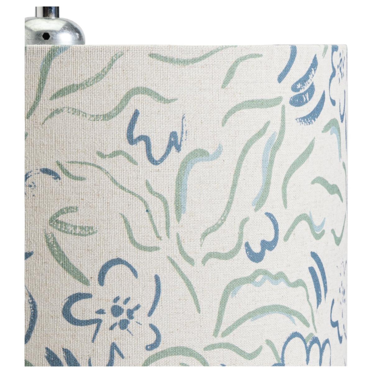 Habitat 30x20cm Floral Printed Drum Shade - Multicoloured – image 5
