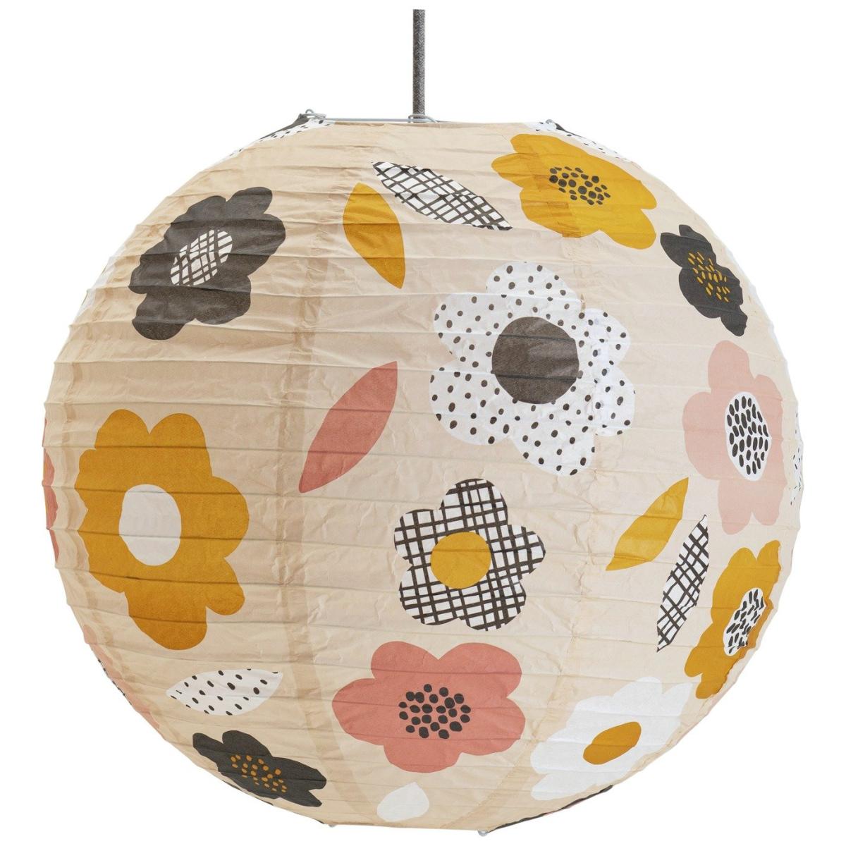 Habitat Kids Flower Print Paper Shade - Multicoloured – image 2