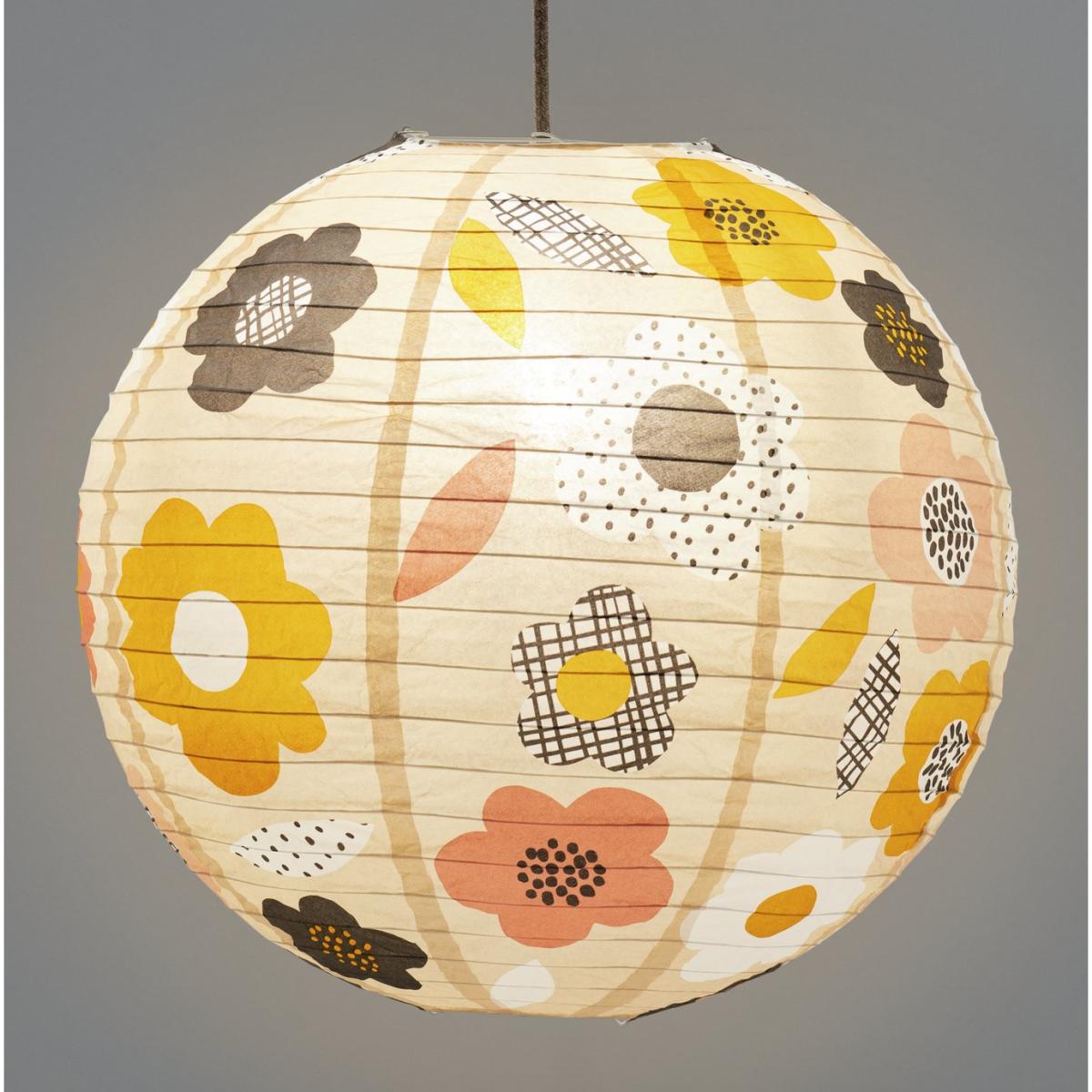 Habitat Kids Flower Print Paper Shade - Multicoloured – image 5