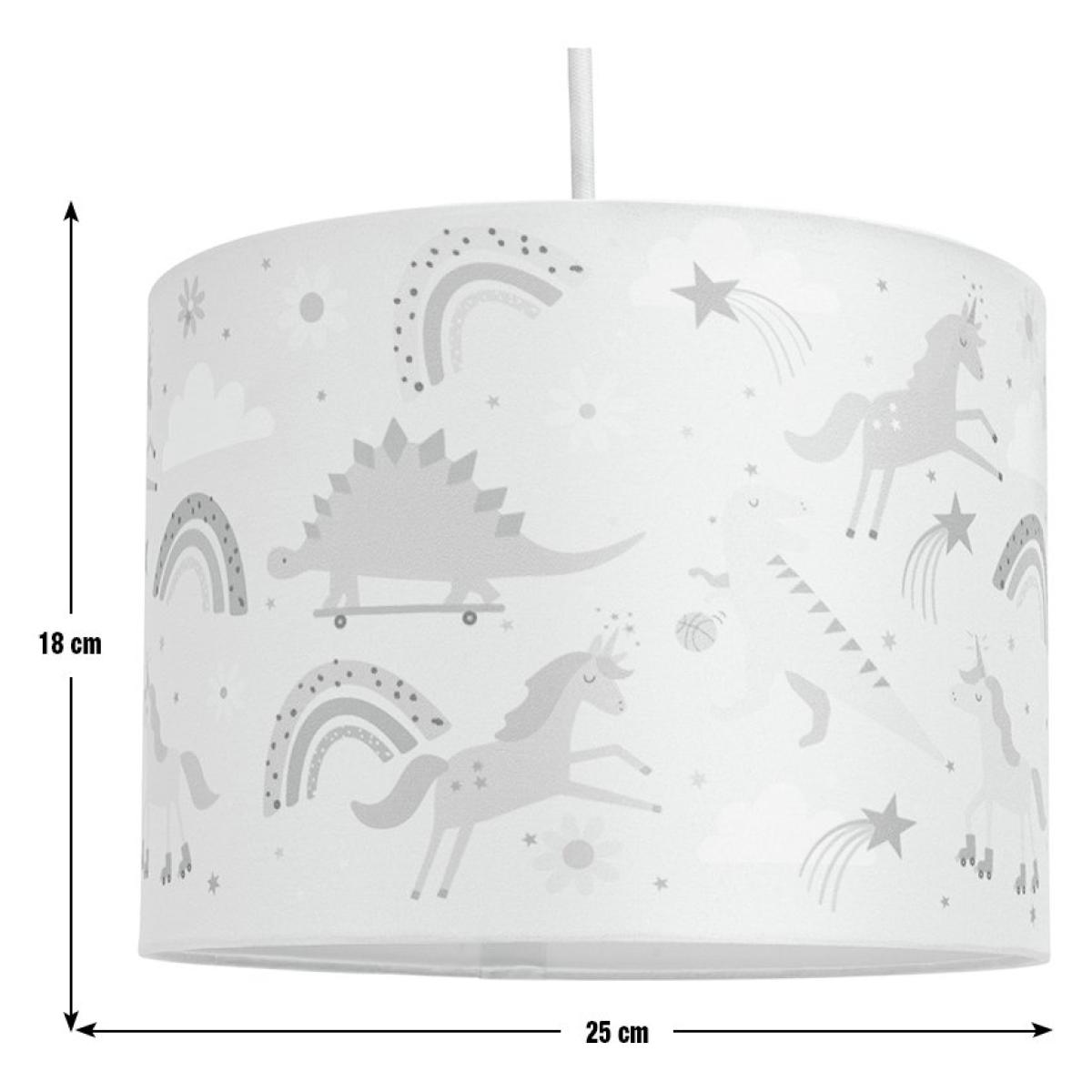 Habitat Kids Unicorn Dino Printed Shade - Multicoloured – image 3