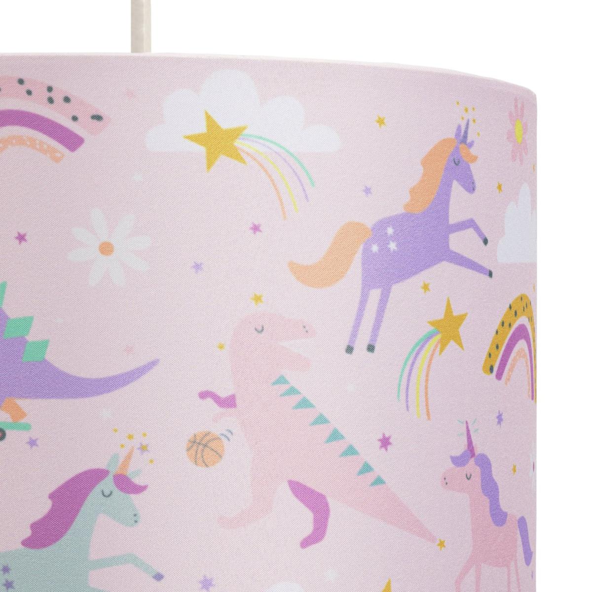 Habitat Kids Unicorn Dino Printed Shade - Multicoloured – image 4